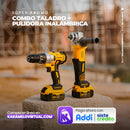 COMBO TALADRO Y PULIDORA INALAMBRICO